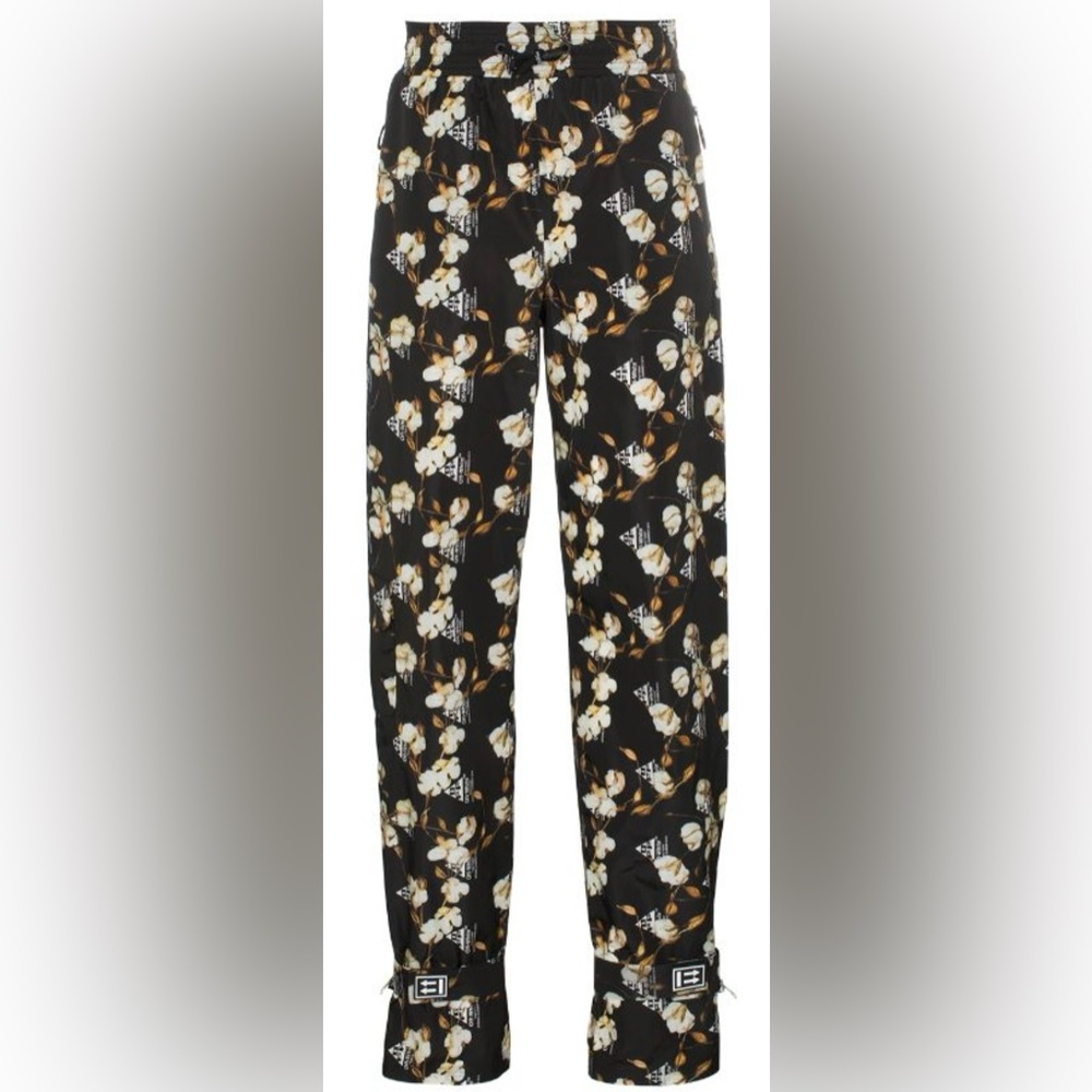 *RARE* Off White Floral Wind Breaker Joggers